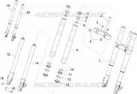 Front fork Ming Xing