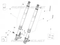 Front fork Ohlins