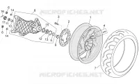 Rear wheel