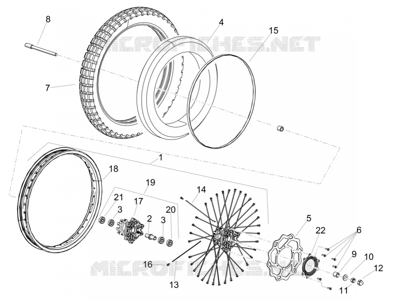 Front wheel