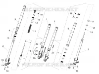 Front fork Kayaba