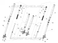 Front fork Kayaba