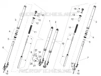 Front fork Kayaba