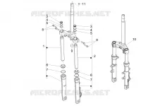 Front fork Showa