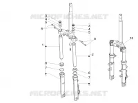 Front fork Showa