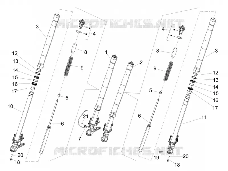 Gabriel India front fork