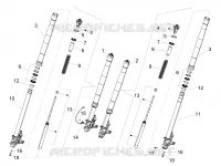 Front fork Kayaba
