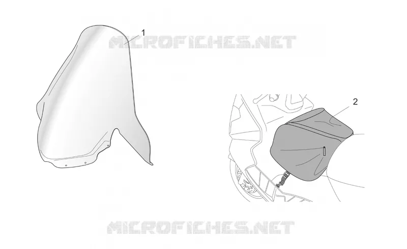 Acc. - Windshields/side cases