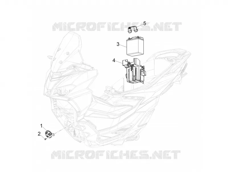 Remote control switches - Battery - Horn