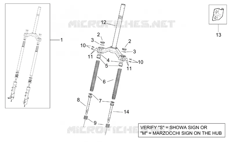 Front fork I