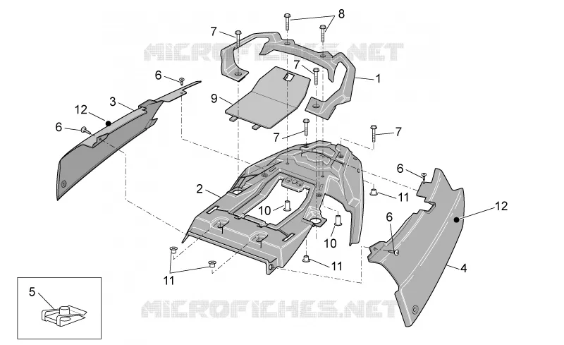 Rear body