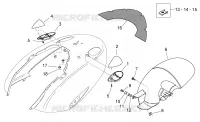 Rear body - Mudguard