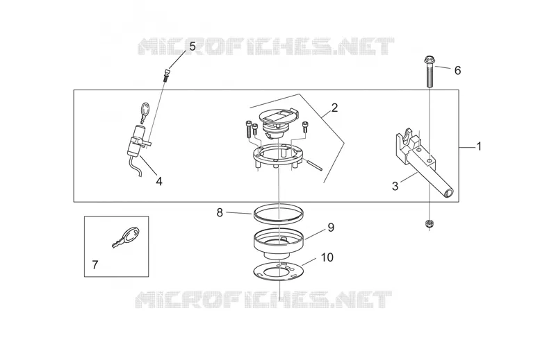 Lock hardware kit