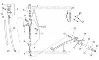 Rear master cylinder