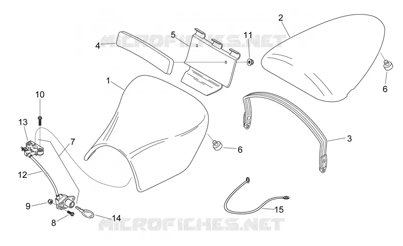 Saddle unit