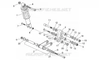 Rear shock absorber