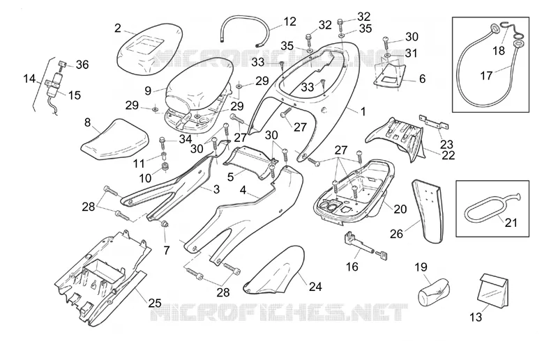 Rear body