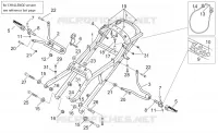 Saddel support - Rear foot rests
