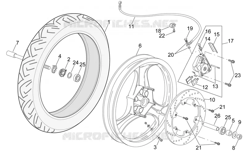 Front wheel