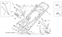 Rear footrests
