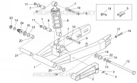 Swing arm - Shock absorber