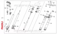 Front fork Paioli