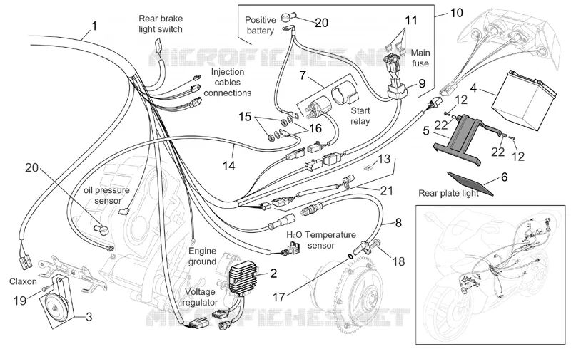 Central electrical system