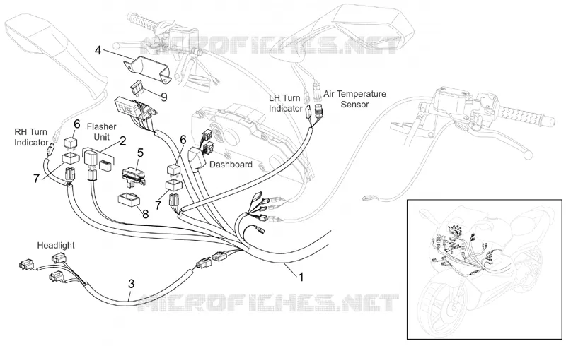 Front electrical system