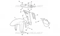 Front body - Front mudguard