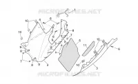 Central body - Lower fairings