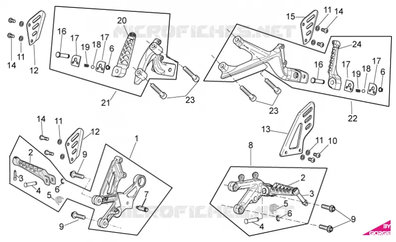 Foot rests