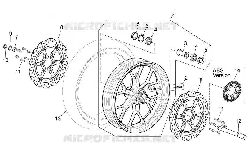 Front wheel