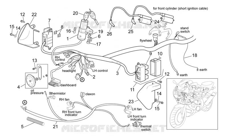 Front electrical system