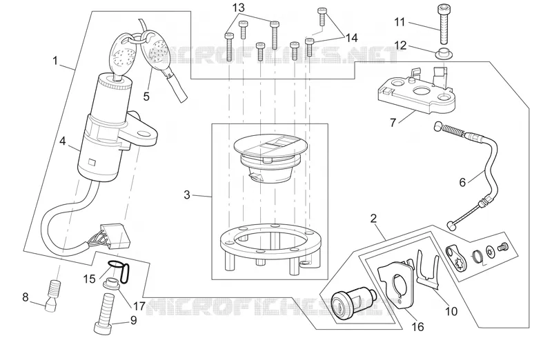 Lock hardware kit