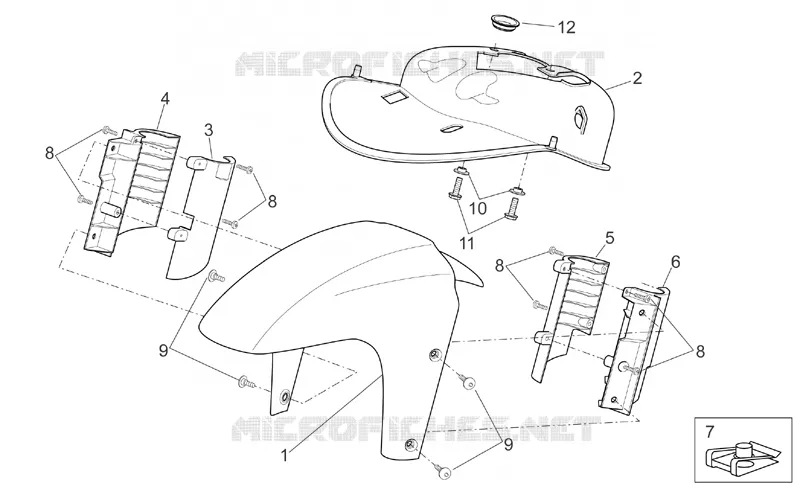 Front body - Front mudguard
