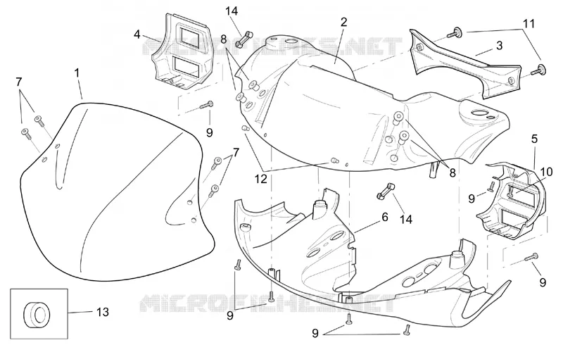 Front body - Front fairing