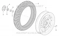 Rear wheel
