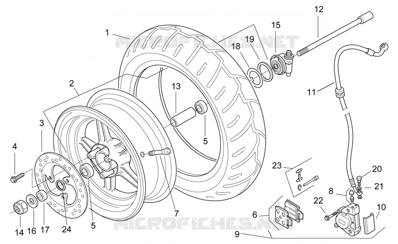 Front wheel