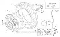 Rear wheel - disc brake