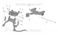 Central stand - Connecting rod