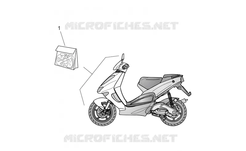 Front body decal set