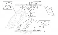 Rear mudguard