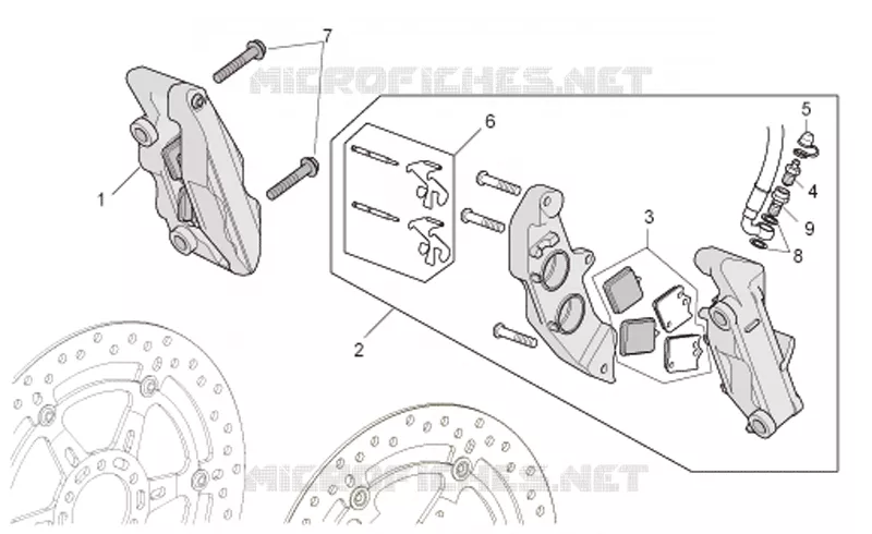 Front brake caliper I