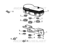 conjunto do painel de instrumentos