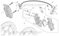 Front brake caliper