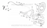 Rear brake caliper