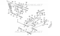 Swing arm - Shock absorber