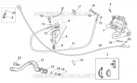 Rear brake caliper