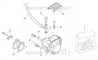 Rear brake caliper
