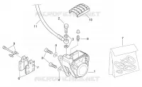 Rear brake caliper